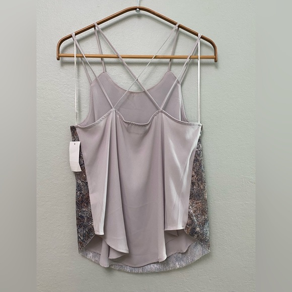 NWT ASTR Python Print Sequin Tank, Sz M - Picture 3 of 8
